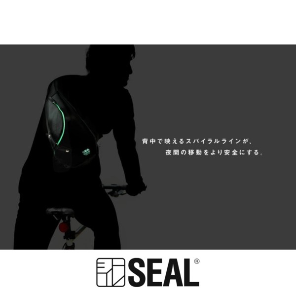「廃タイヤ」ブランド★『SEAL』のワンショルダー ボディバッグ
